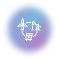 Construction and energy icon